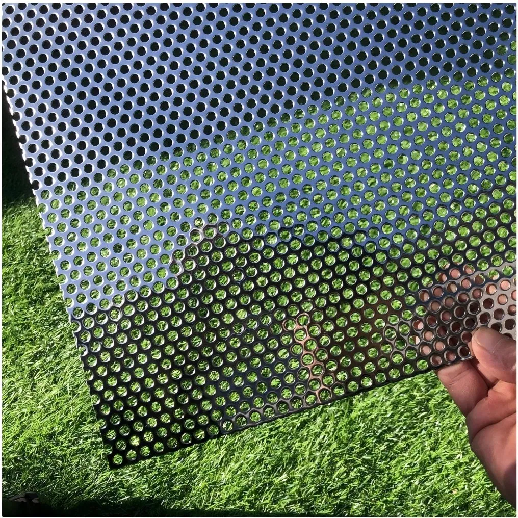 SS 304 Perforated Metal Mesh 0.6mm Hole Diameter for Precision Filtration and Screening