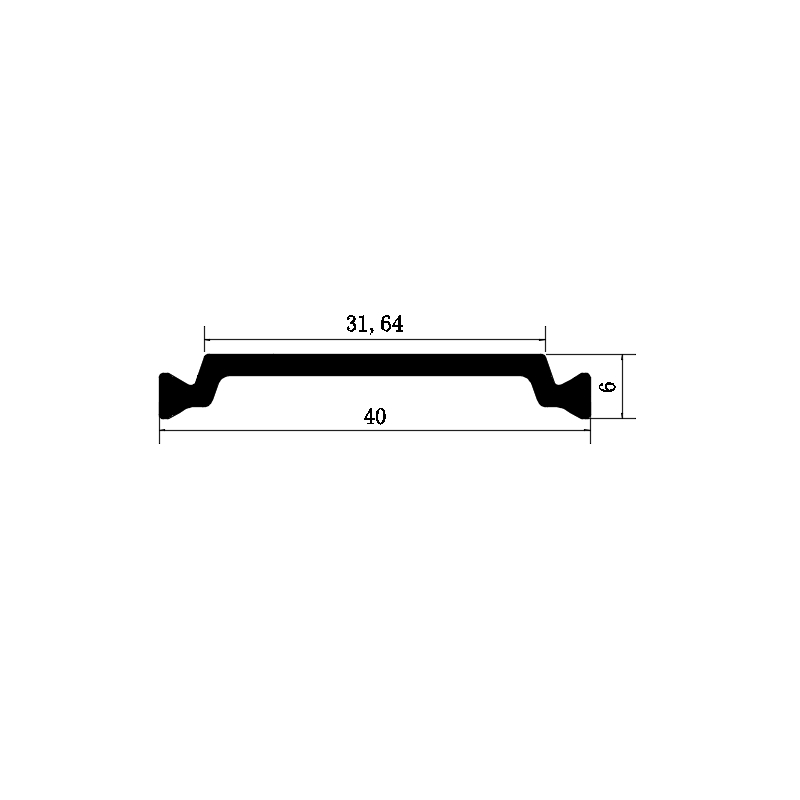 Nylon Material 40mm Polyamide Thermal Break Strip for Doors & Windows