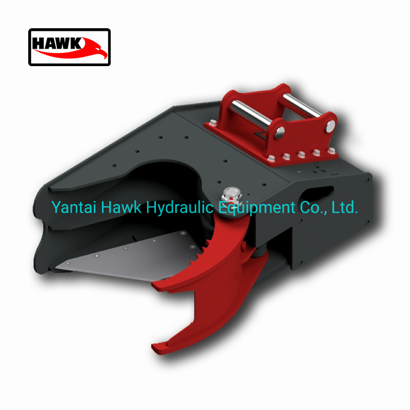 Excavator Wood Grapple Tree Shear Forestry