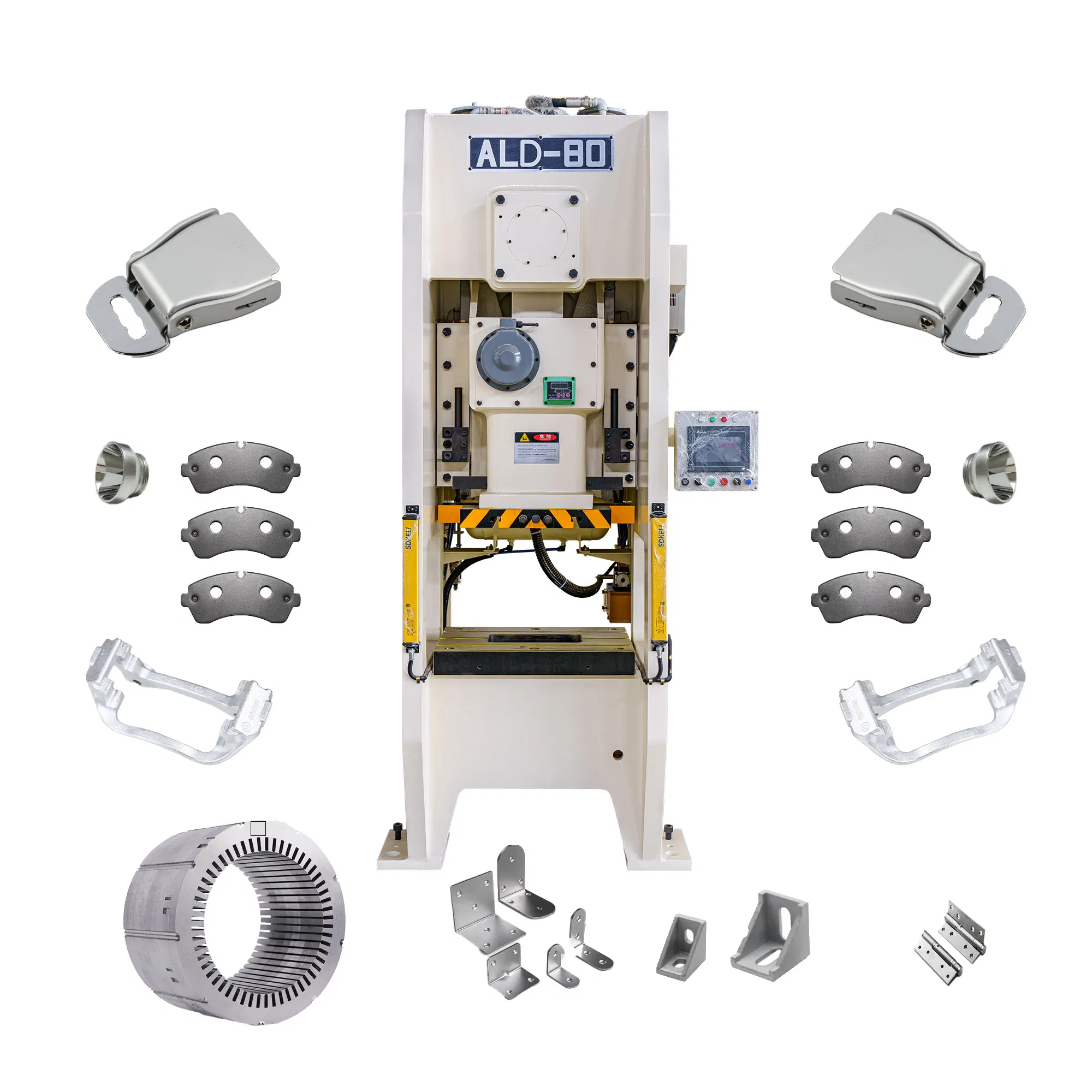 High-Precision Semi-Closed Crank Power Press for Precision Flange Forming and Embossing
