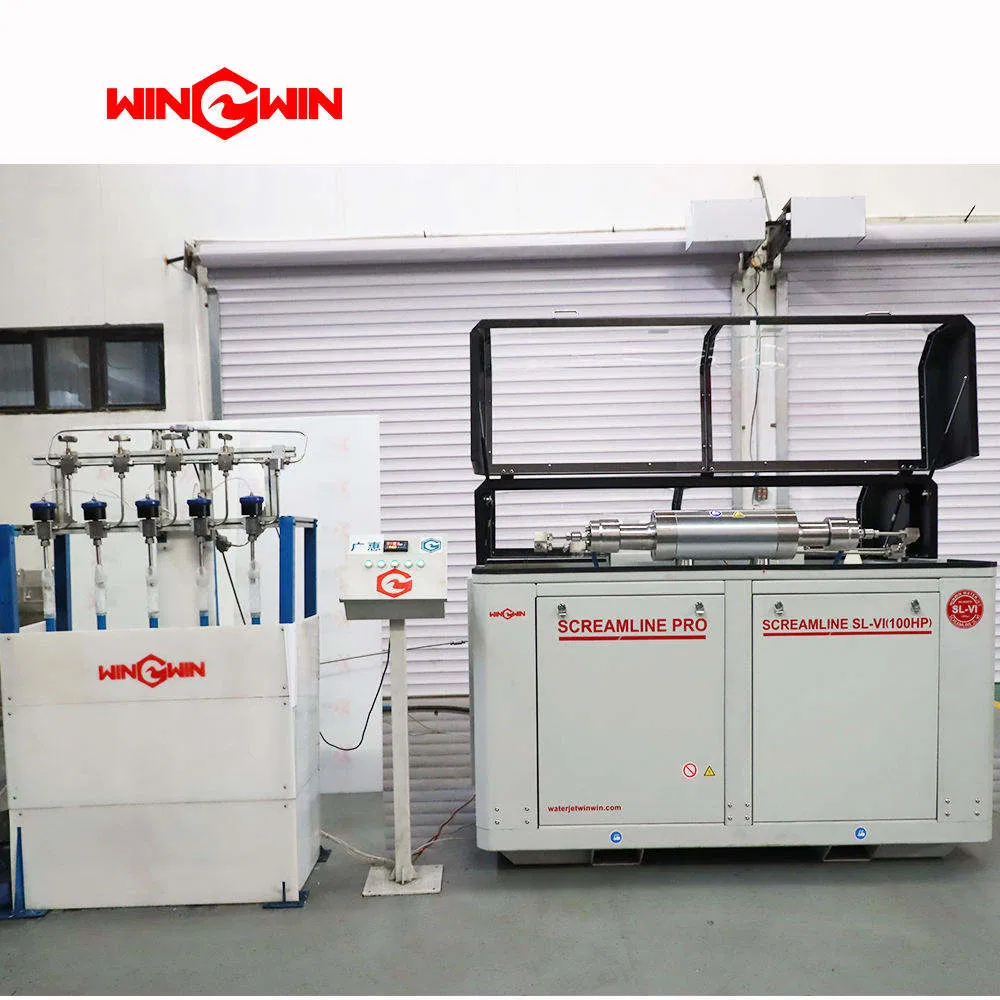 Ultra-High Pressure Waterjet Intensifier Pump 100HP 60,000psi