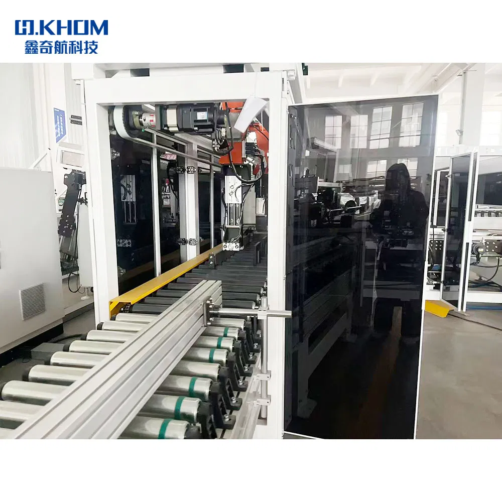 High Automation Level SPC Flooring Production Floor Packing Machine