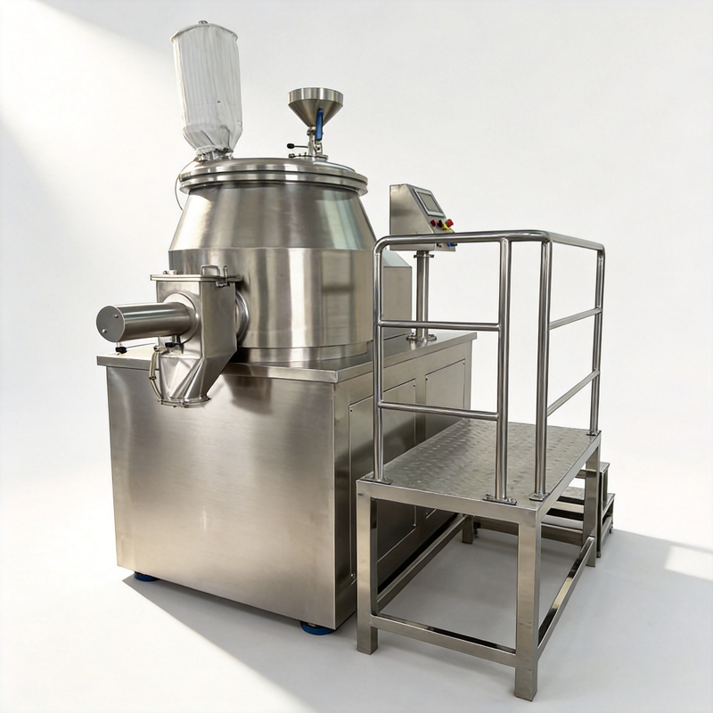 Pharmaceutical Rapid Mixer Granulator (RMG) High Shear Wet Granulation Machine for Tablet Making