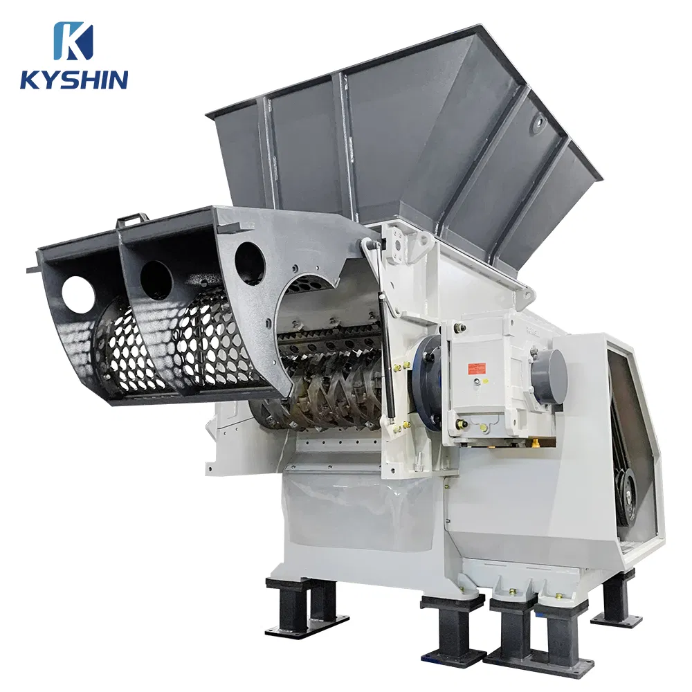 Industrial Plastic Single Shaft Shredder Recycling Plastic Waste Crushing Machine