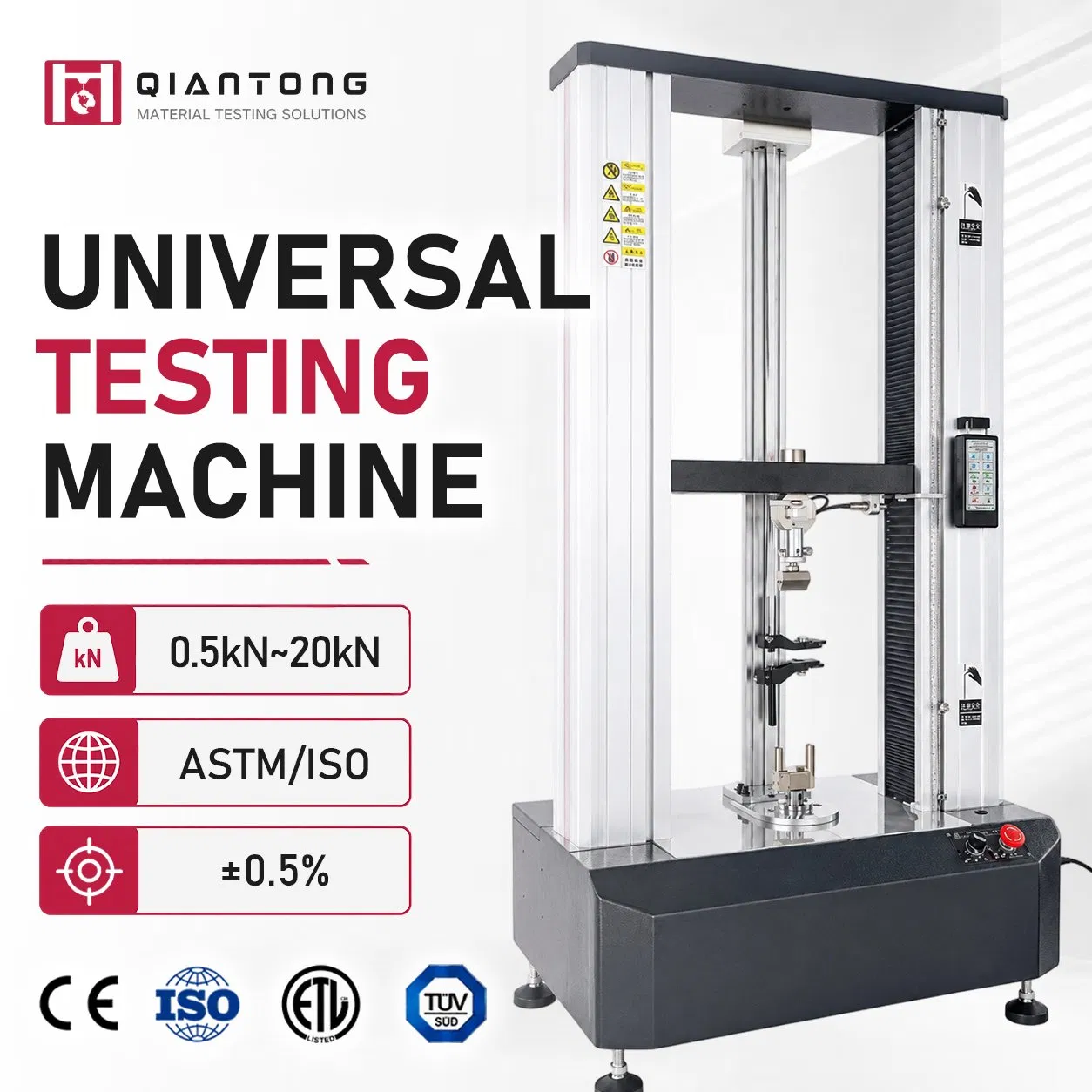 Rubber Static Stiffness Compression Universal Testing Machine