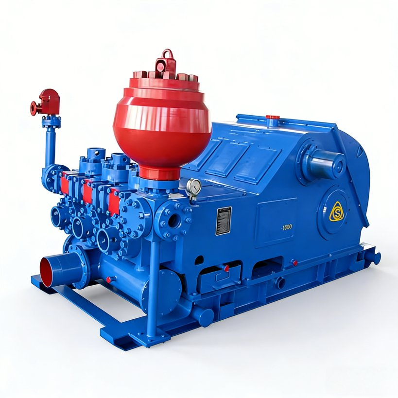Robust High Pressure Triplex Mud Pump for Shale Gas Oilfield Drilling