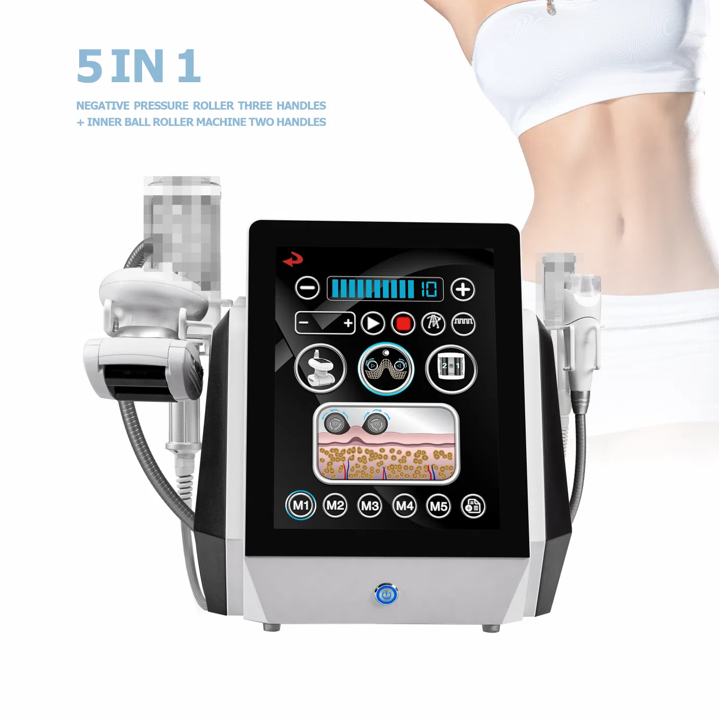 5-in-1 Massager Vacuum Roller Slimming Machine