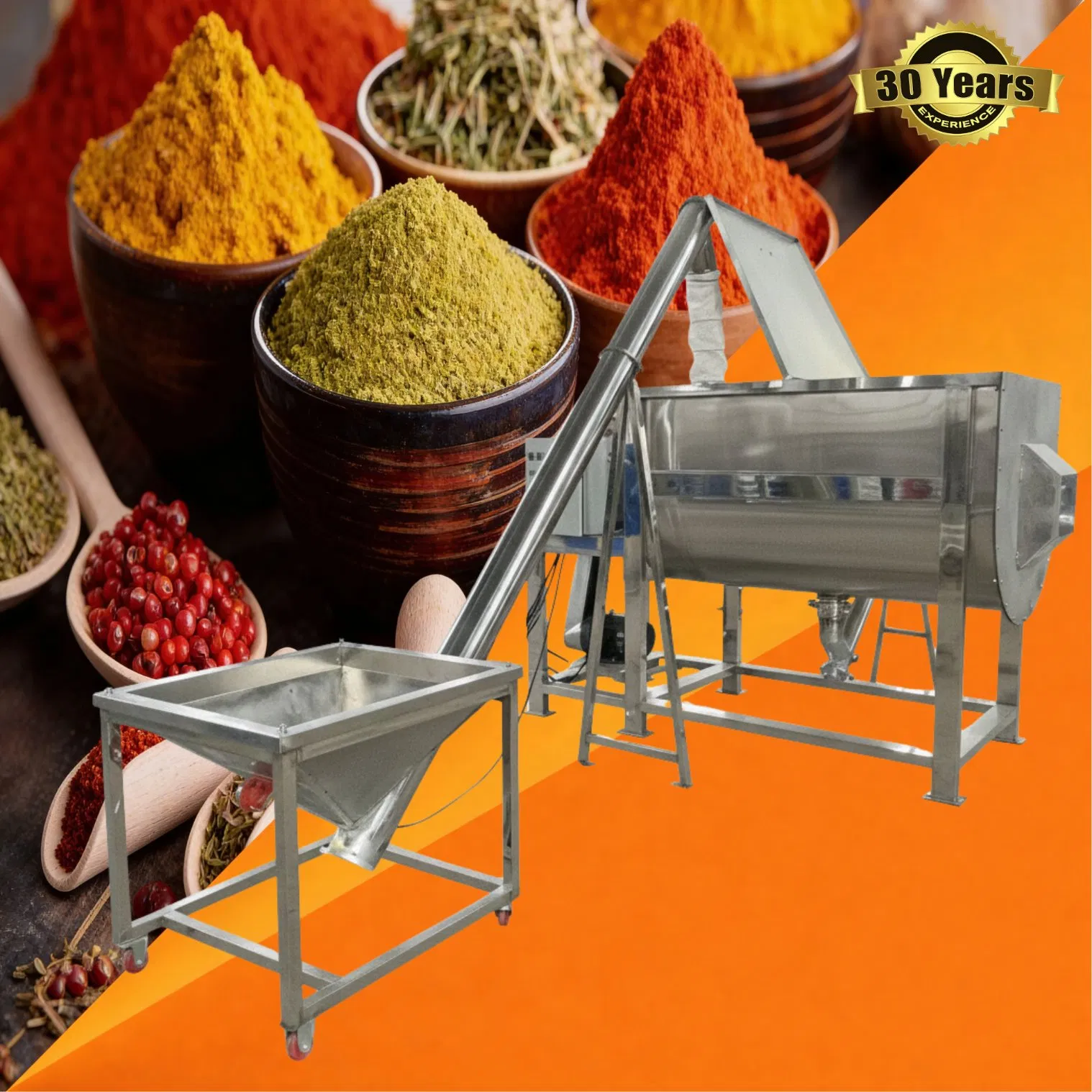 Stainless Steel Ribbon Blender