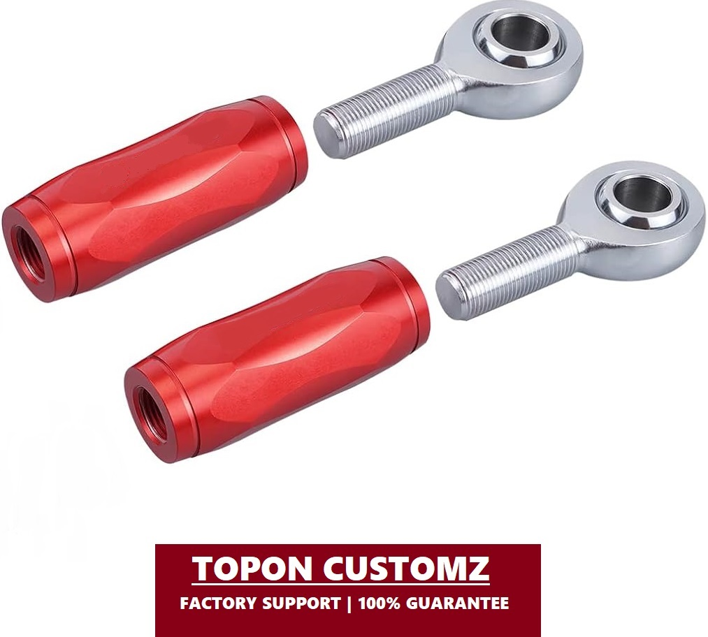 Customized Precision CNC Machined Billet Al6061 Aluminum Sway Bar End Links Front Sway Bar Stabilizer Links