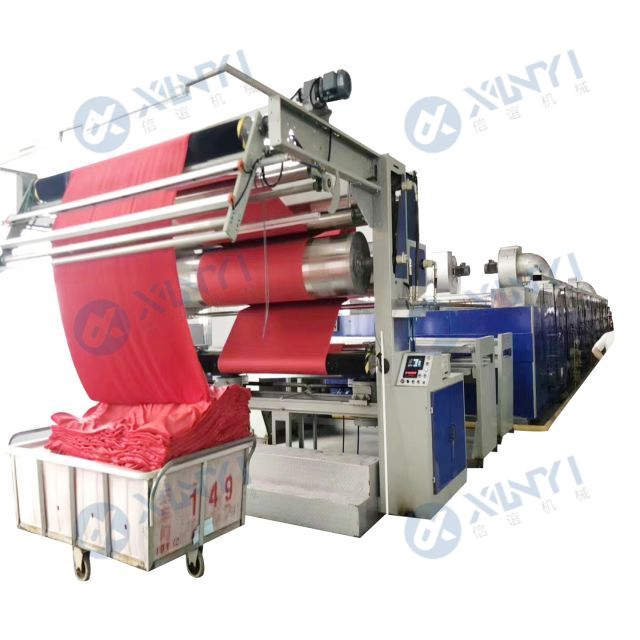 Textile Stenter Machine for Textile Finishing Process with Gas Heating System