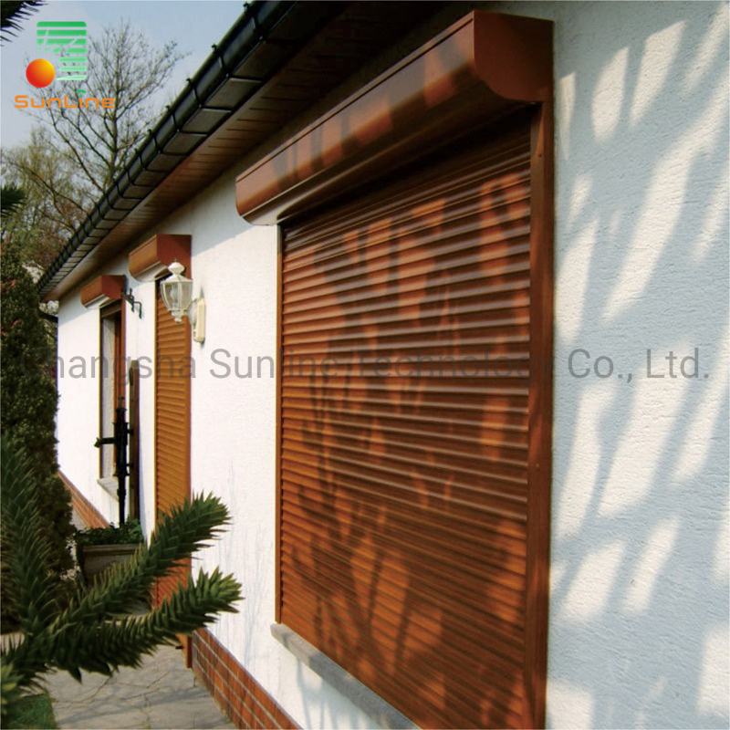 Breathable Aluminum Alloy Roller Shutter Window