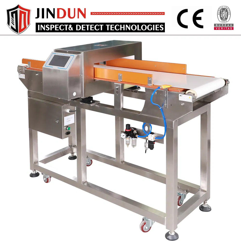 Industrial Food Processing Quality Control Conveyor Belt Metal Detectors
