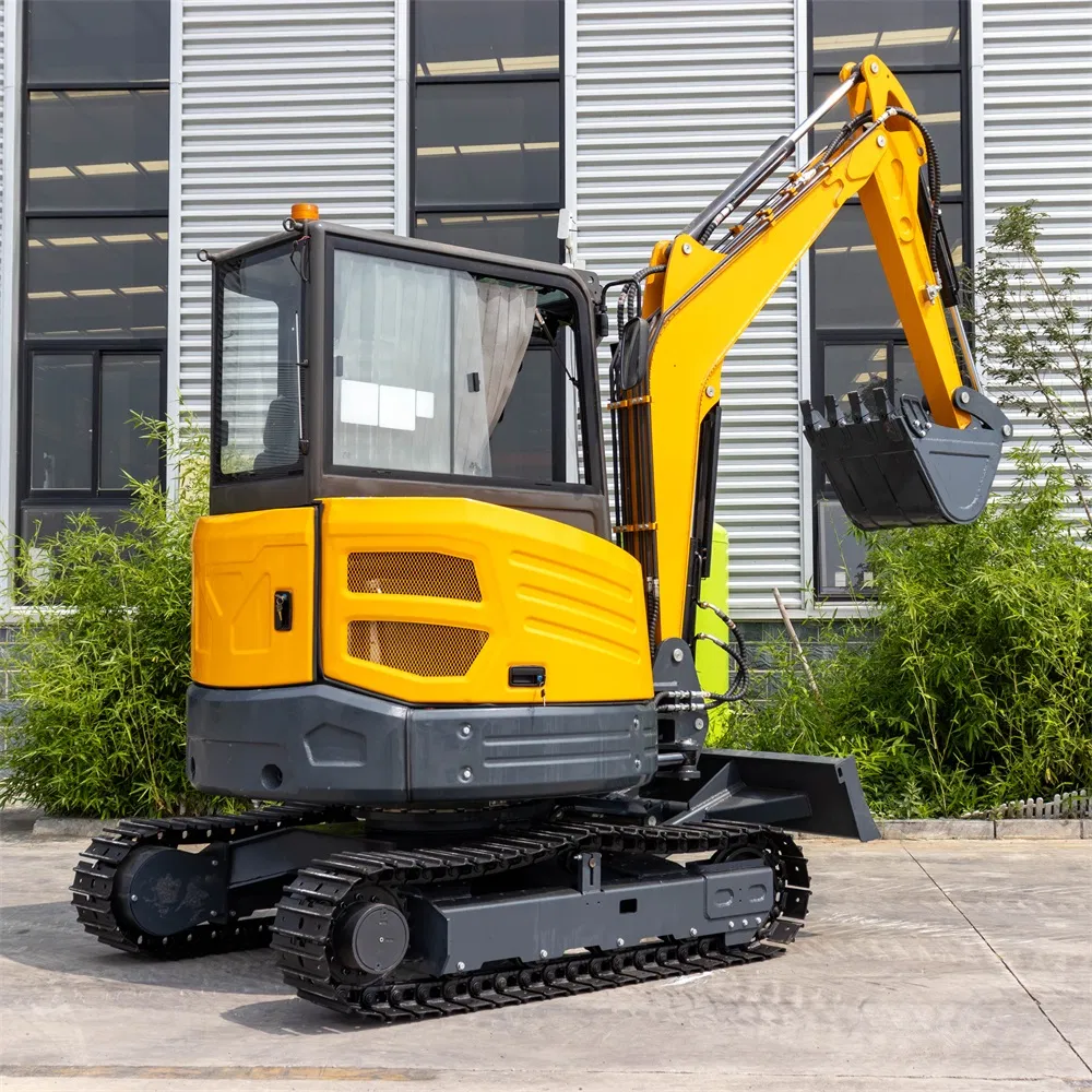 3.5ton Mini Crawler Excavator Earth Moving Machinery