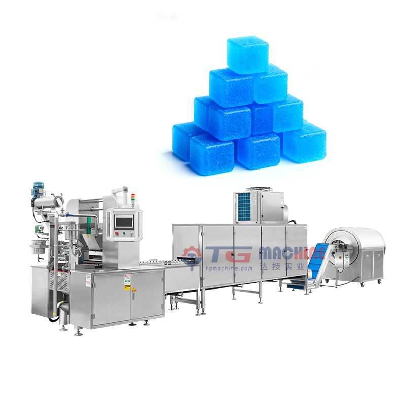 Full-Automatic Soft Candy Making Line Gummy Candy Production Equipment