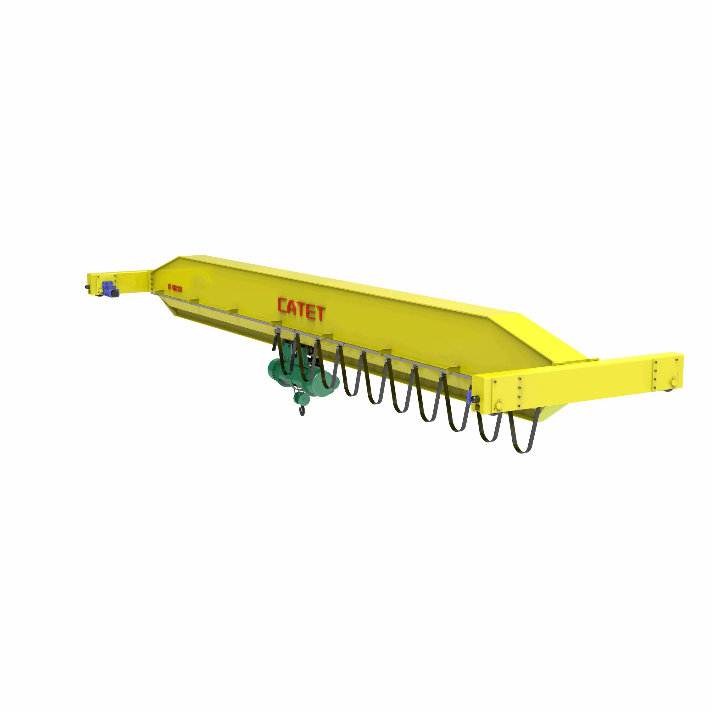 Compact Structure Workshop Overhead Crane for Metallurgical Casting Workshops