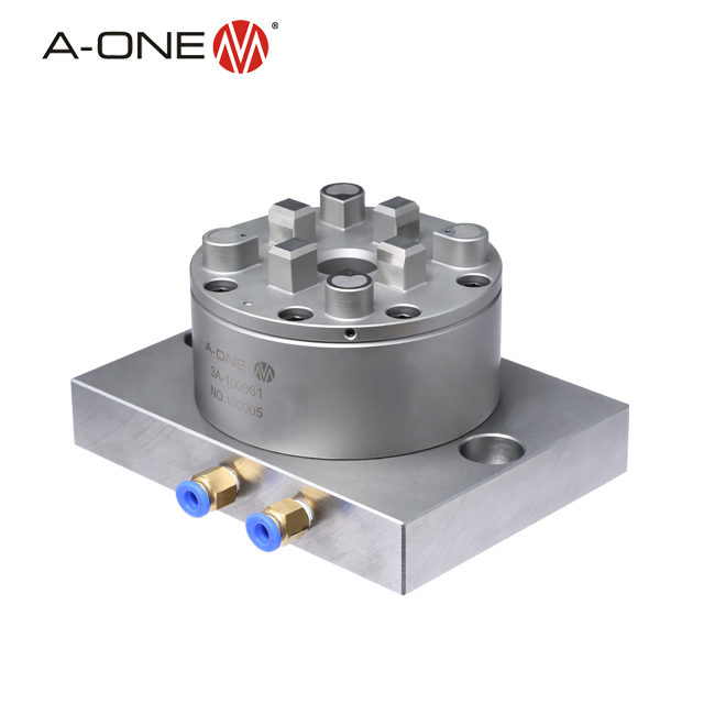 One R Type Pneumatic Chuck for EDM Die Sinking Machining