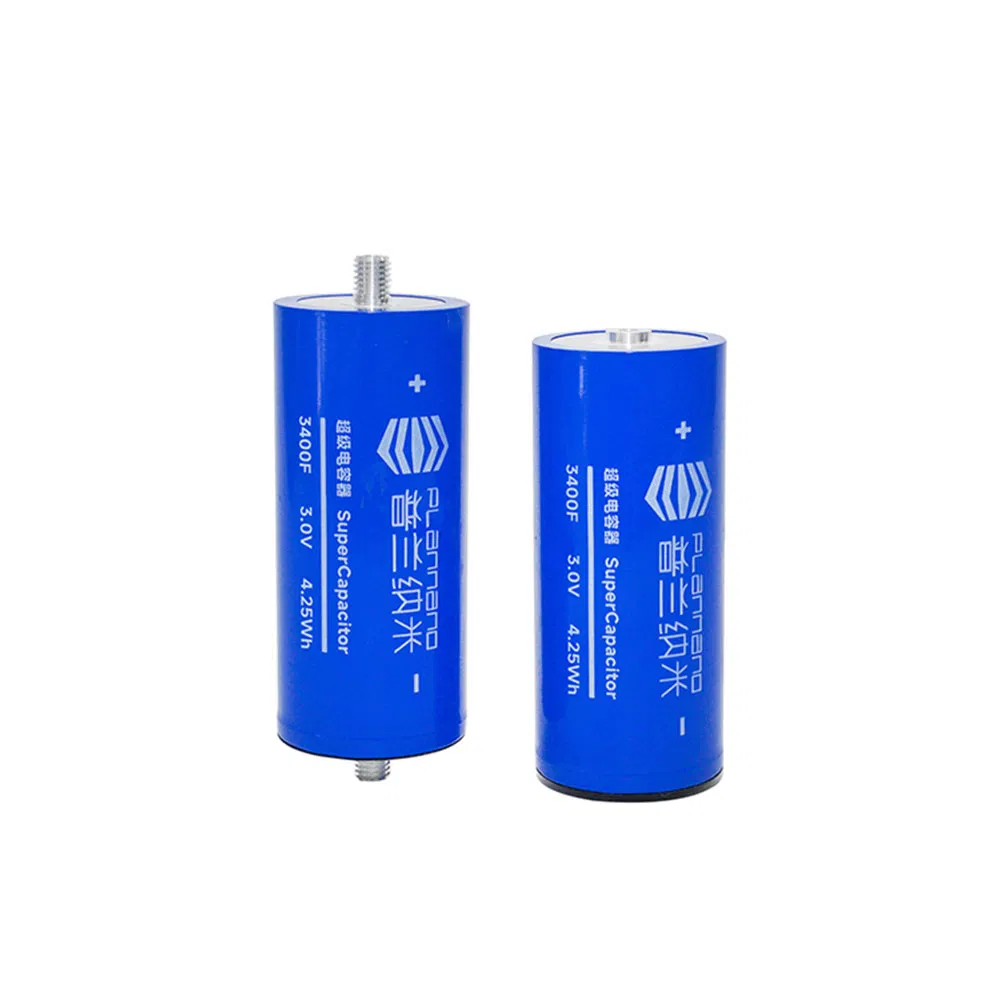 3.0V 1500f/3000f/3400f Cylindrical Supercapacitor Class A Starting Power Preferred Battery