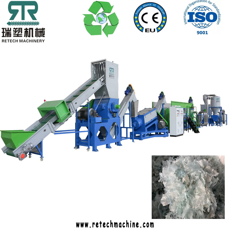 Pet and PP Film Recycling Washing Machine