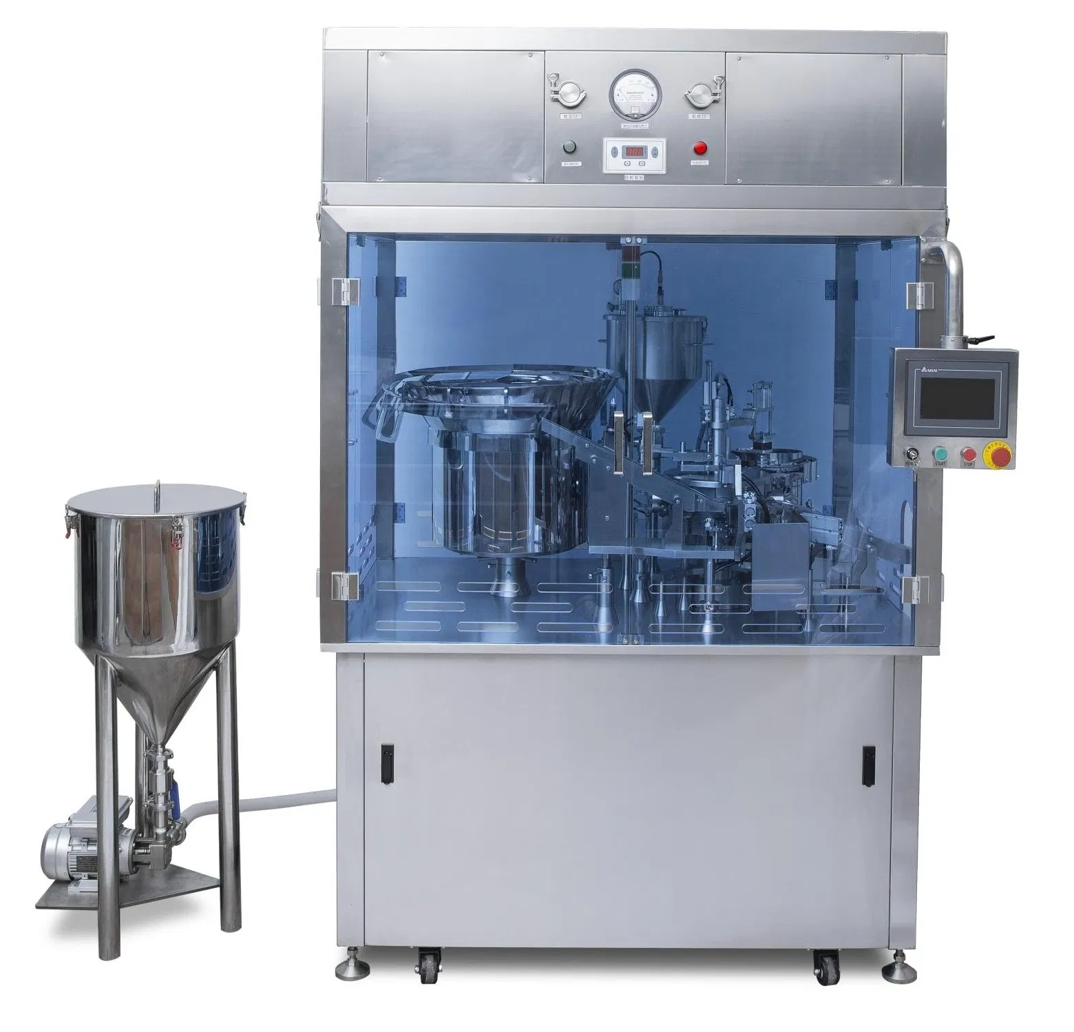 Prefilled Plastic Syringe Filling and Capping Machine