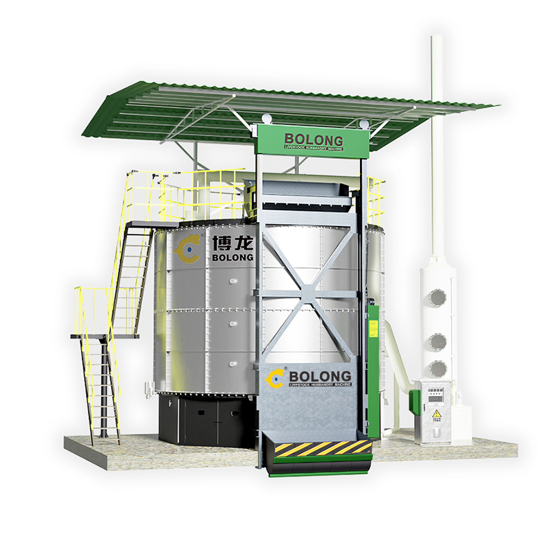 Organic Fertilizer Fermentation Compost Machine