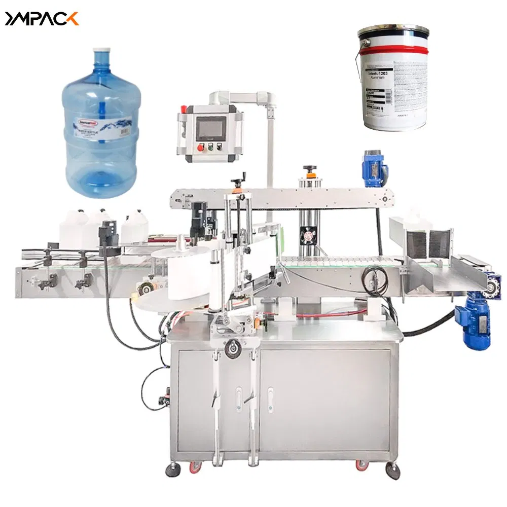 Automatic Chemical 5 Gallon Barrel Jug Labeler Applicator Labeling Machine