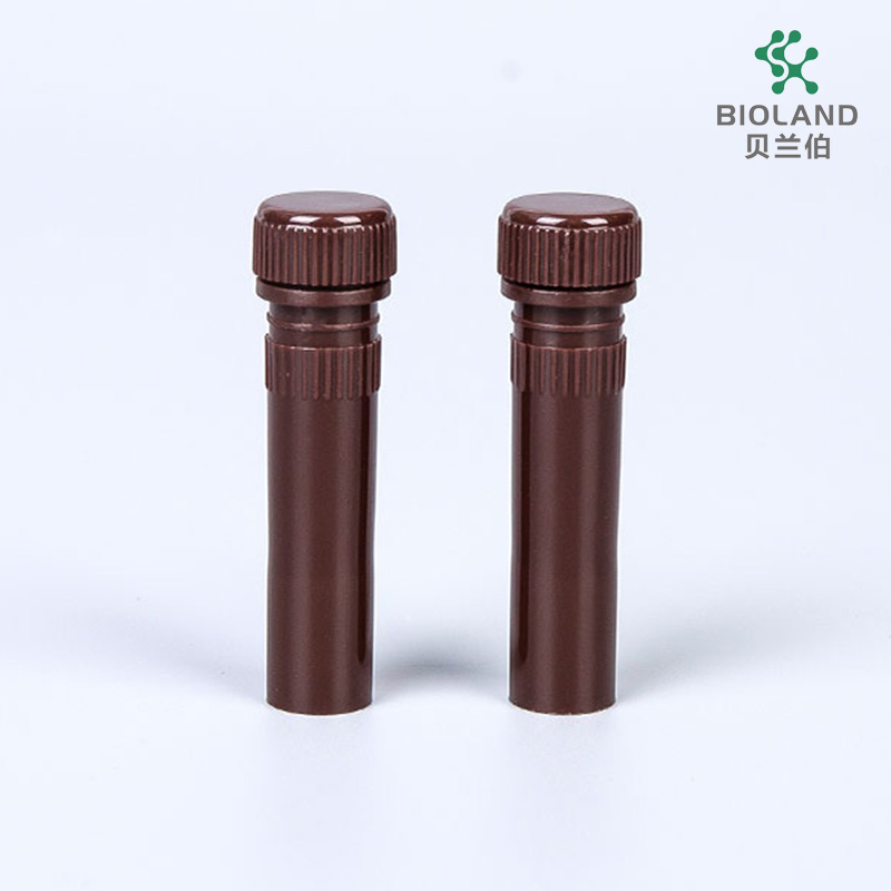 Disposable Screw Cap Amber Sample Test Tube Cryogenic Tube Freezing Tubes Plastic Vials