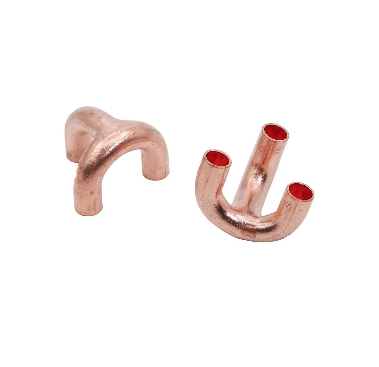 Precision-Cast Copper U-Shaped Elbow for Refrigeration Equipment