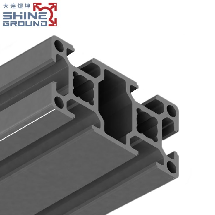 Slotted Standard Polished Aluminum Extrusion Profiles T Slot Aluminum Framing