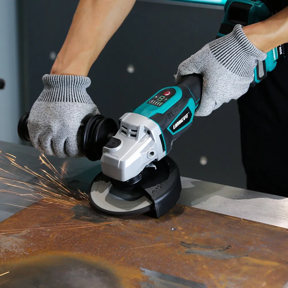 20V Cordless Angle Grinder with Brushless Motor