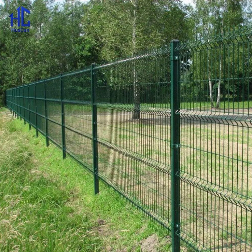 3D Curved Welded Wire Mesh Fence