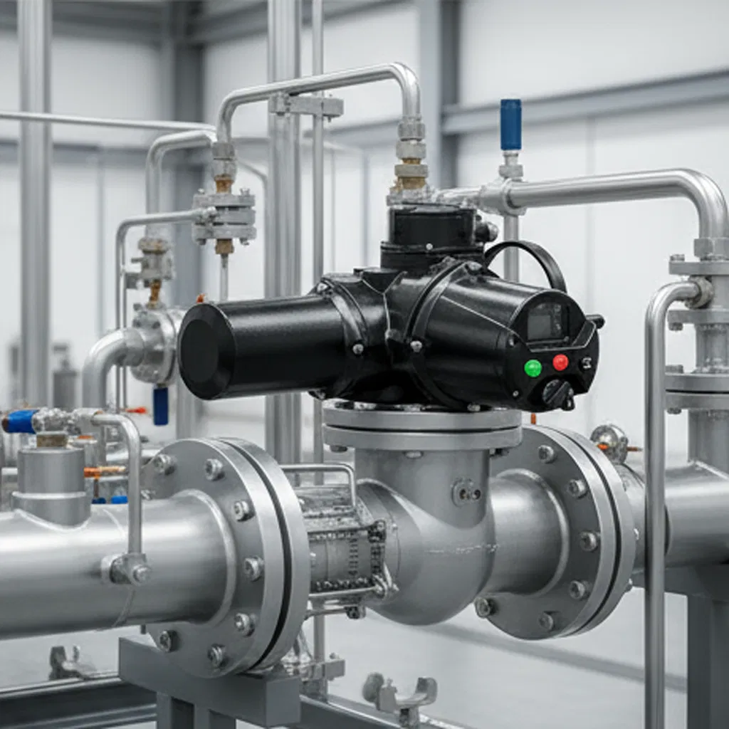 IP68 Rated Electric Multi Turn Valve Actuator