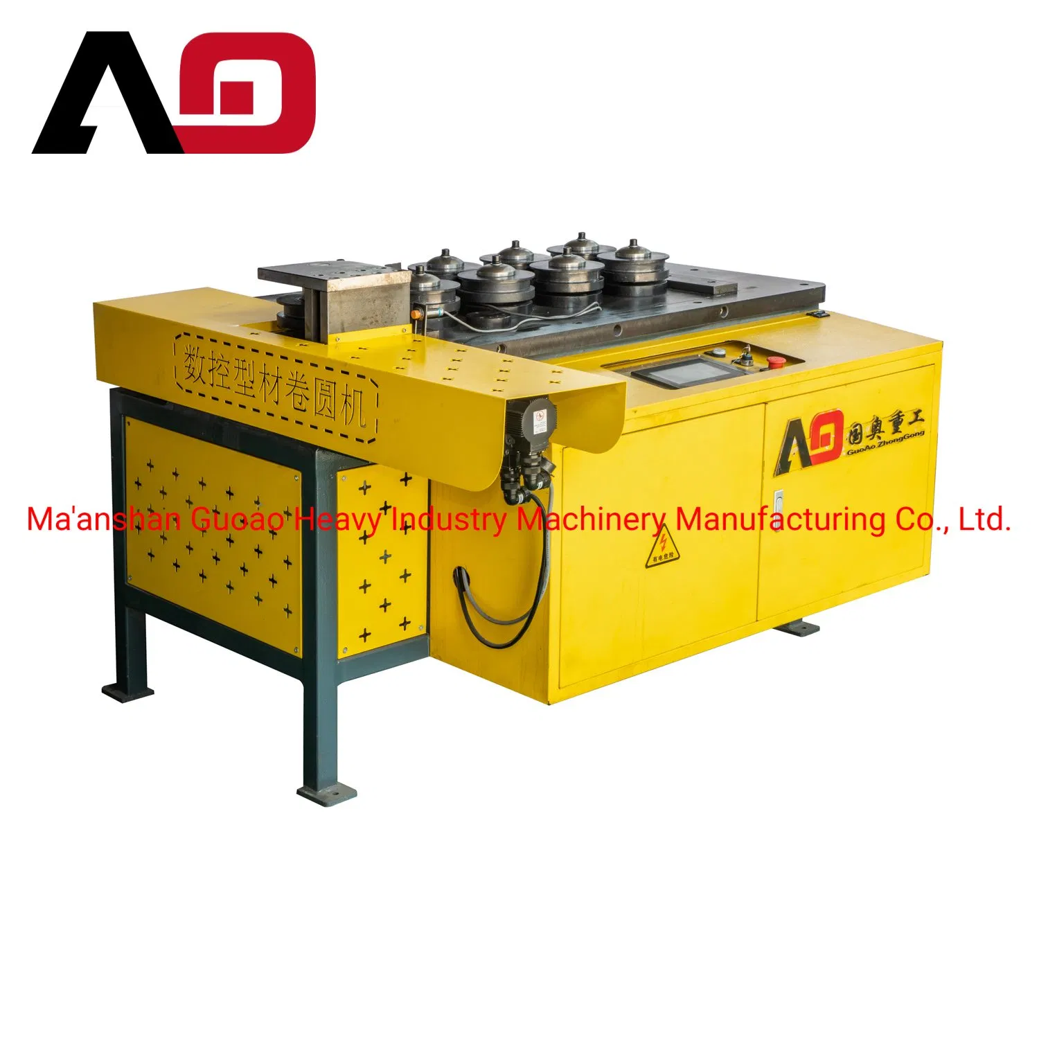 Hydraulic Profile Bending Machine for Bend Section Angle Pipe Tube Channel Flat Bar