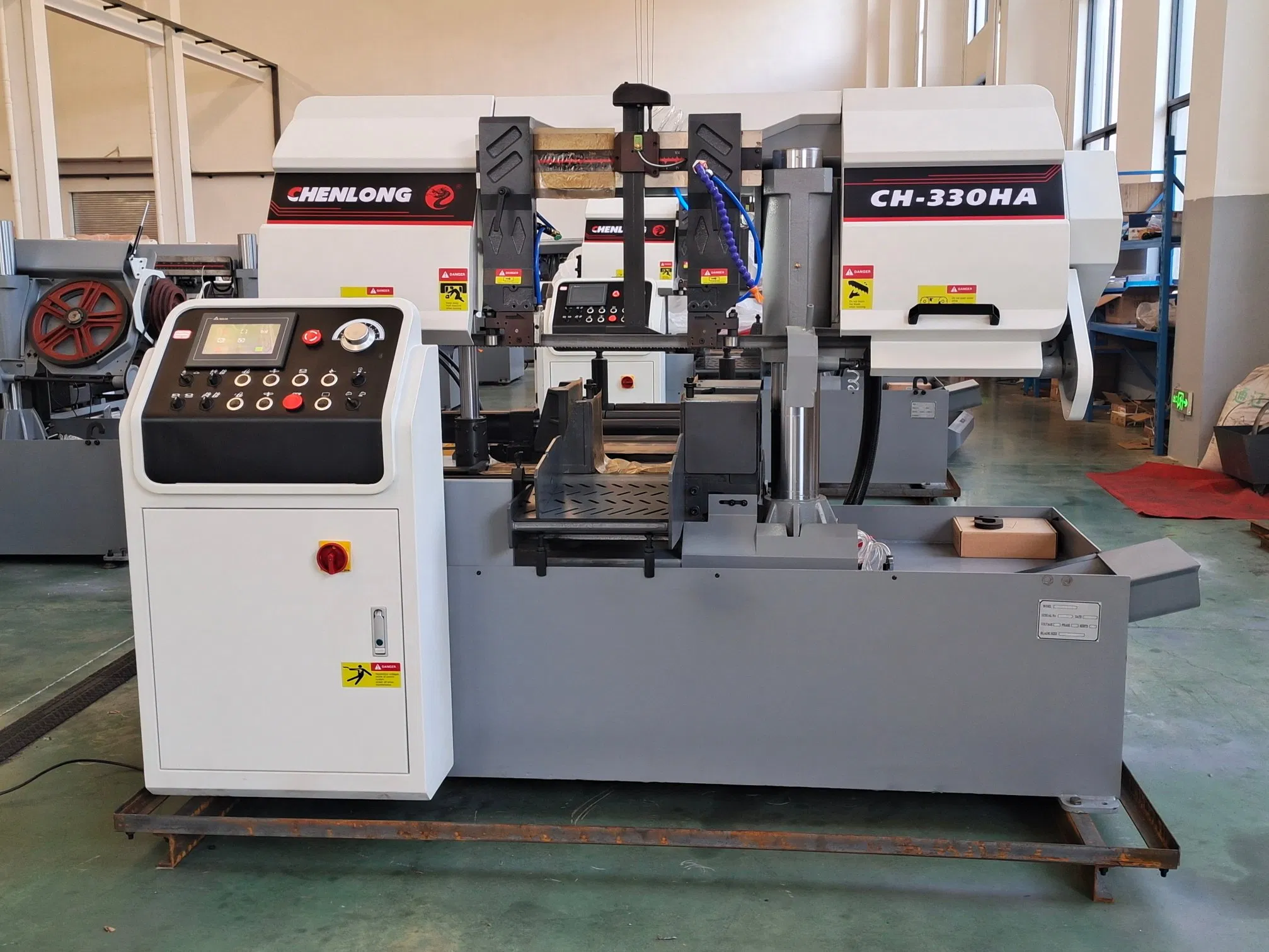 OHSAS18001 Sawing Aluminum Extrusion Power Hacksaw Blade Band Saw Machine