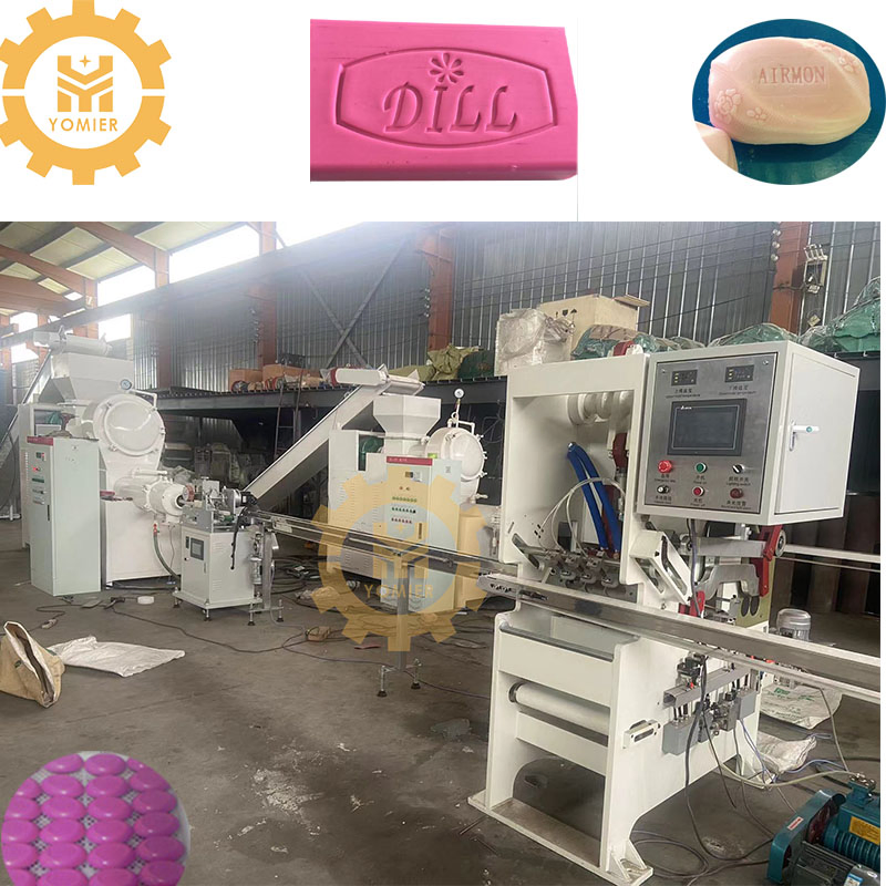 Toilet Soap Laundry Soap Production Finishing Machine 200-500 Kg/H
