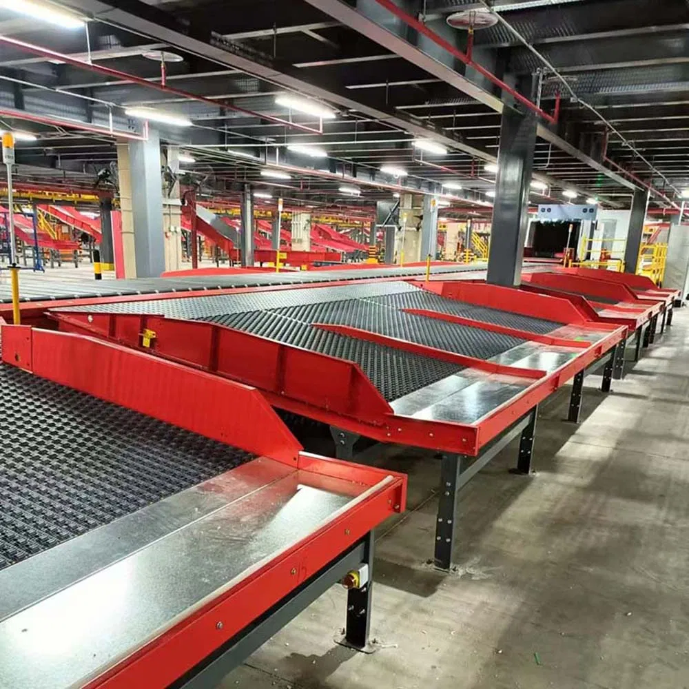 Automated Warehouse Heavy-Duty Narrow Belt Package Sorter Machine