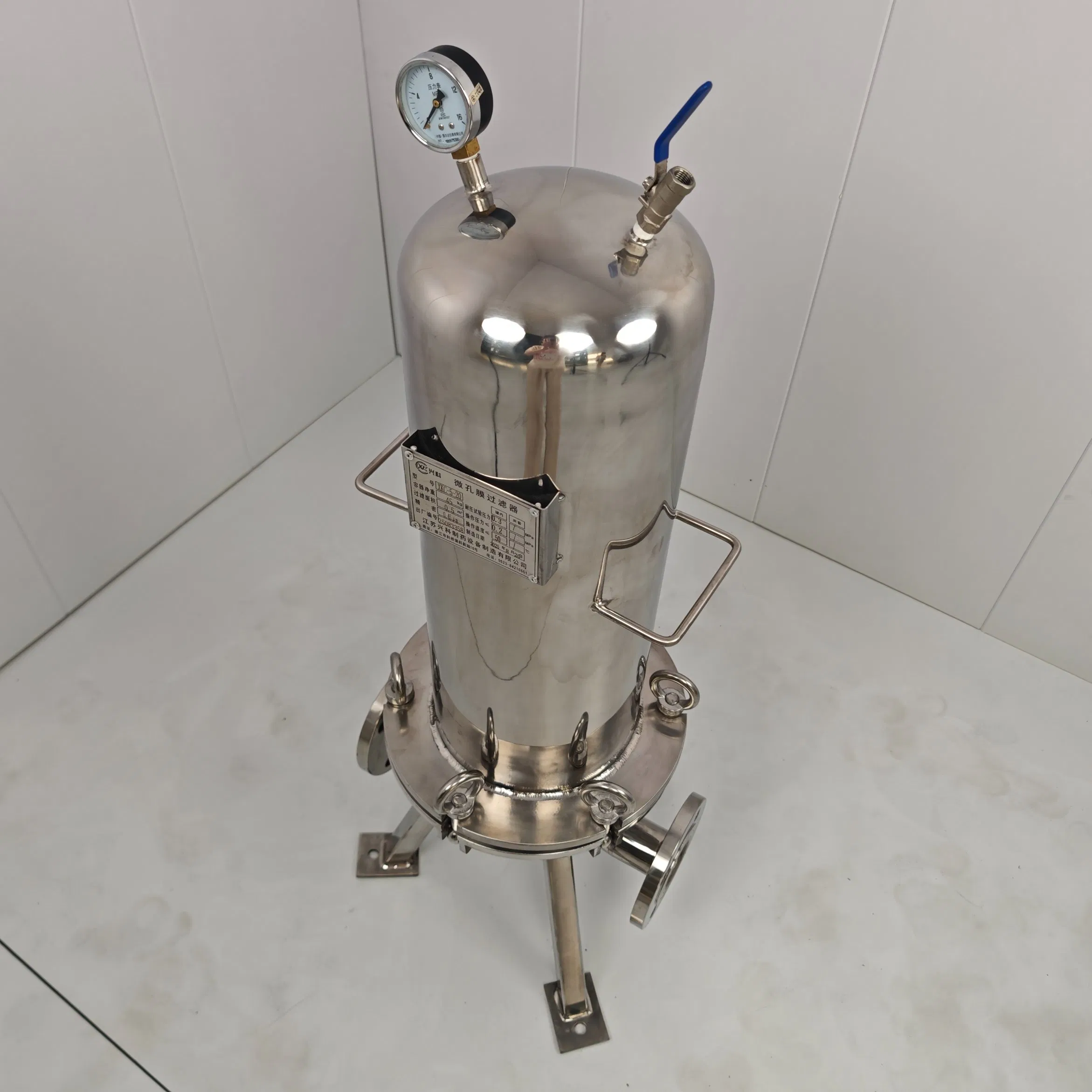 Pleated Membrane Filter for Water Purification Systems