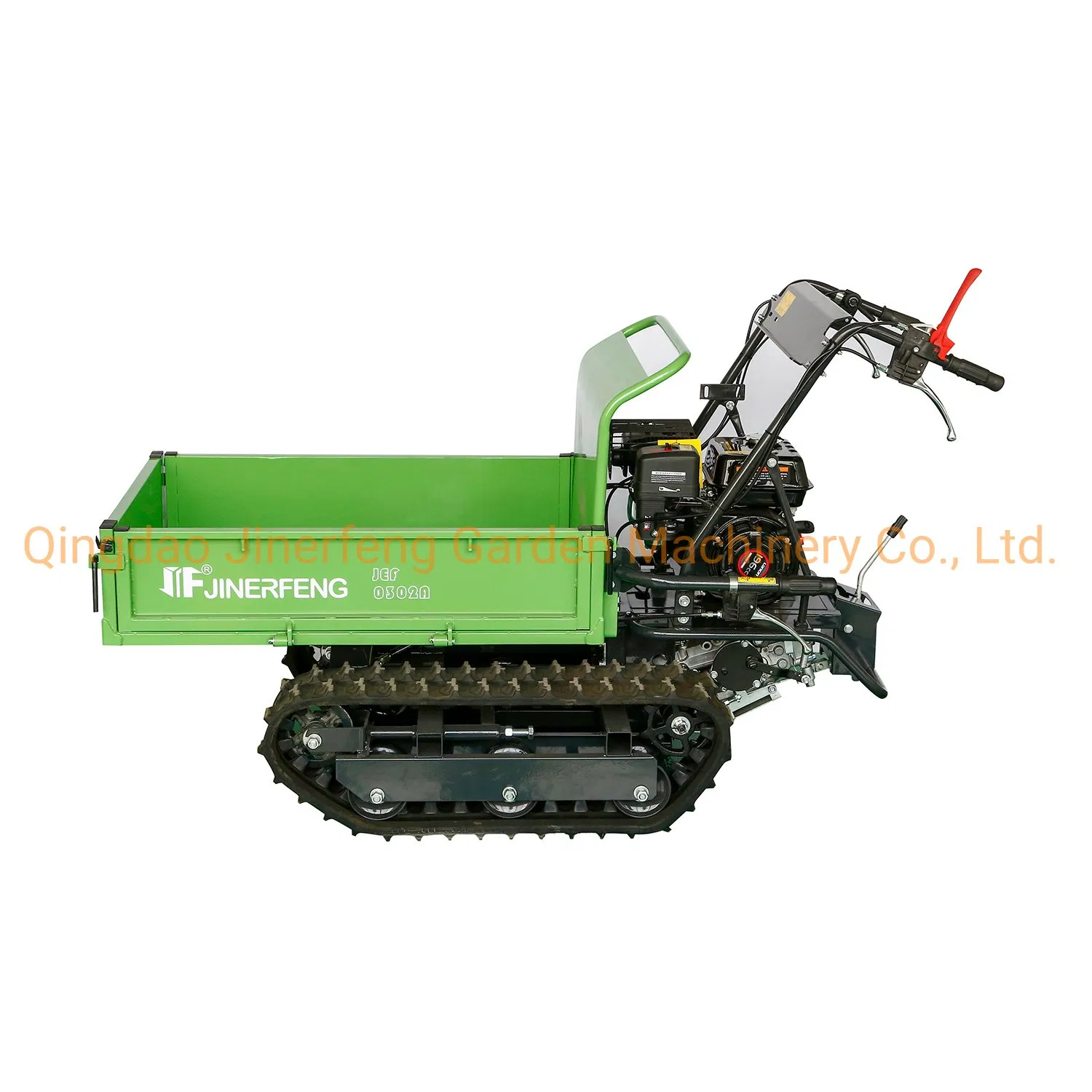 Crawler Barrow Electric Power Mini Dumper