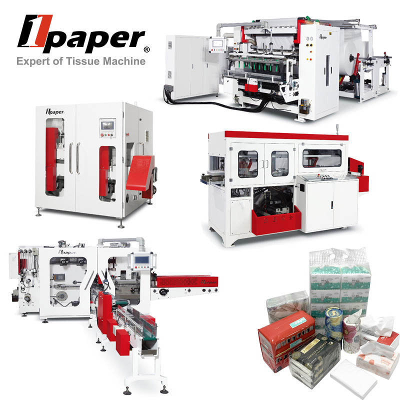 Automatic Multi Function Tissue Paper Making Machinery for Edge/Full Embossed Tissue