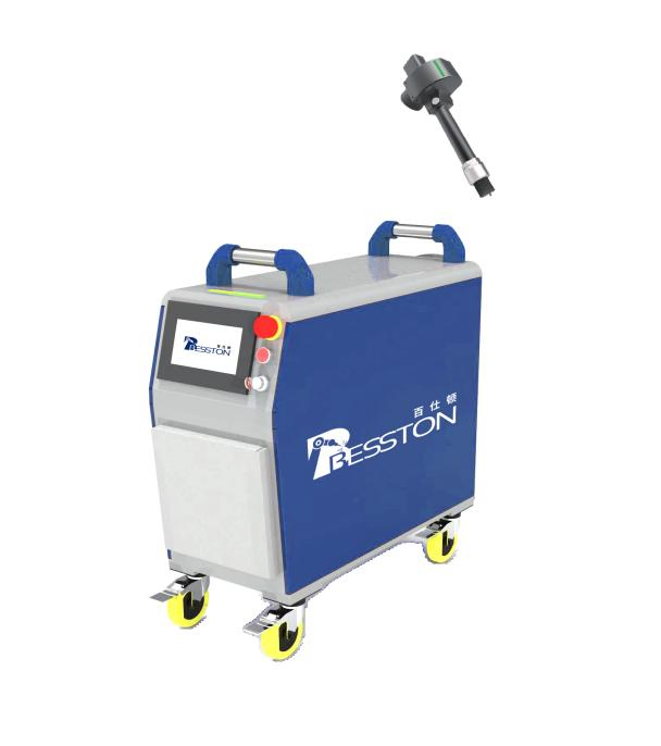 Non-Damaging Laser Cleaning Machine for Removing Oil and Rust From Metal Surface