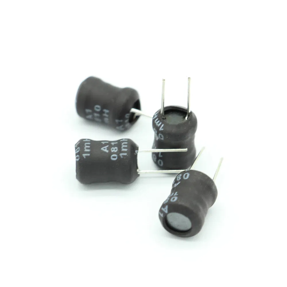 Customized Ferrite Drum Core Inductor Radial Leaded Power Inductors