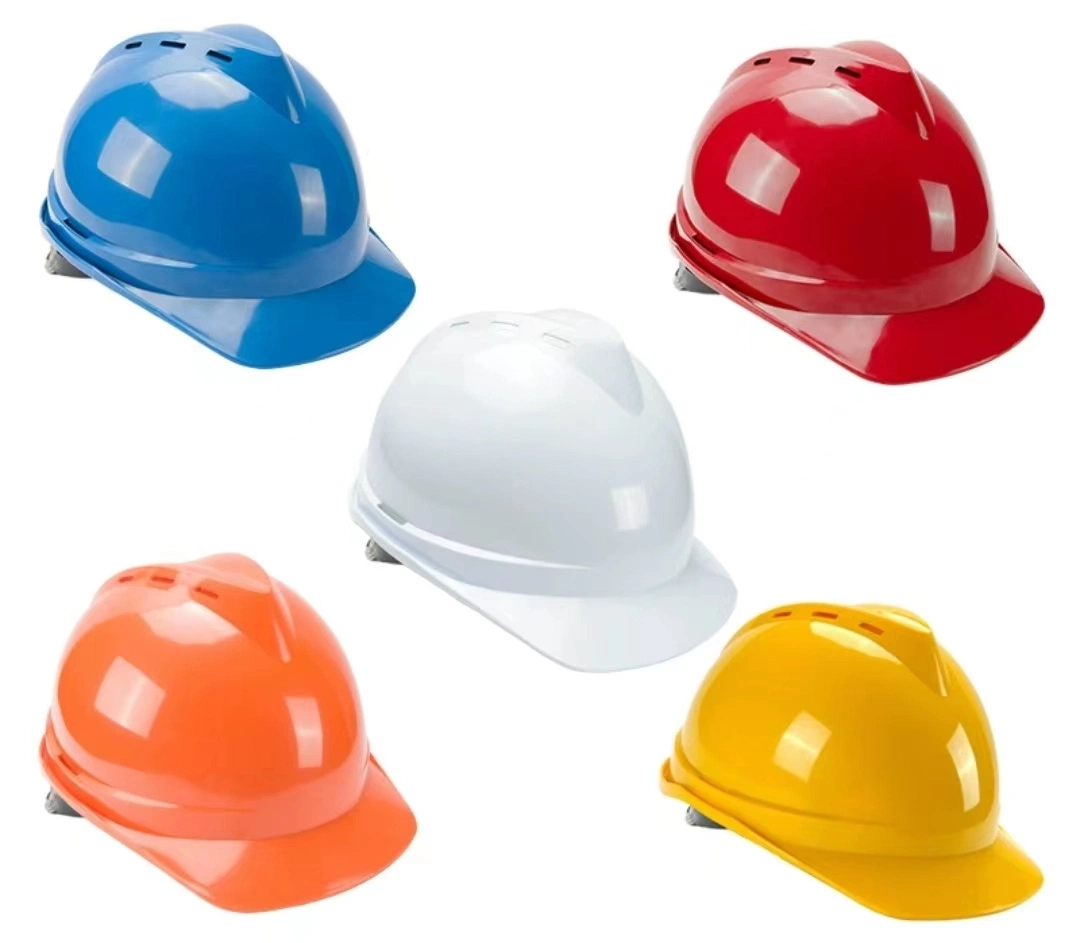 ABS Vented Cap Style Hard Hat with 6-Point Suspension
