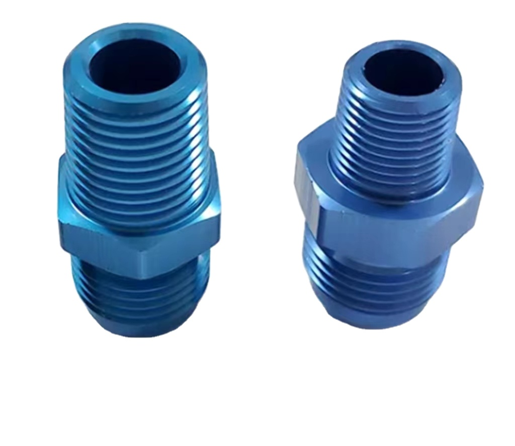 An3, 4, 6, 8, 10, 12, 16 Male NPT to Female AN Straight Fitting for Oil Cooler, Turbo Charger, Braking