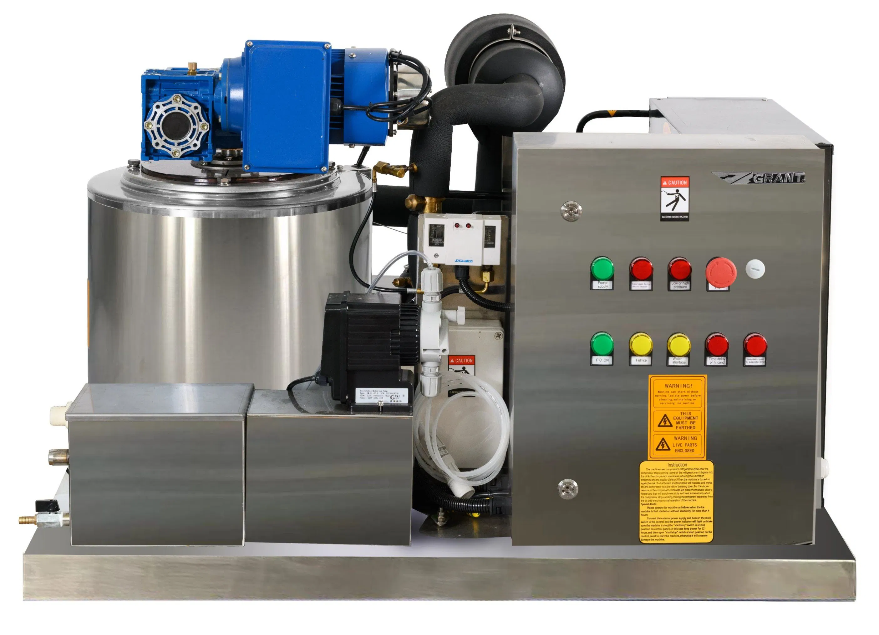 Grant Commercial Ice Machinery Air Cooled Flake Ice Maker Machine
