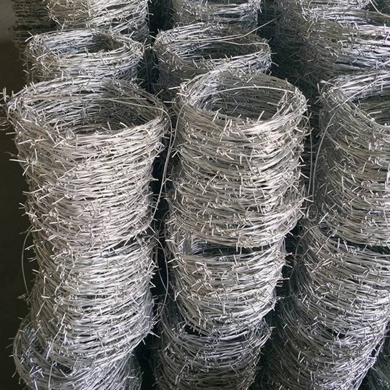Stainless Steel Blade Barbed Wire Protective Net for Fence Protection