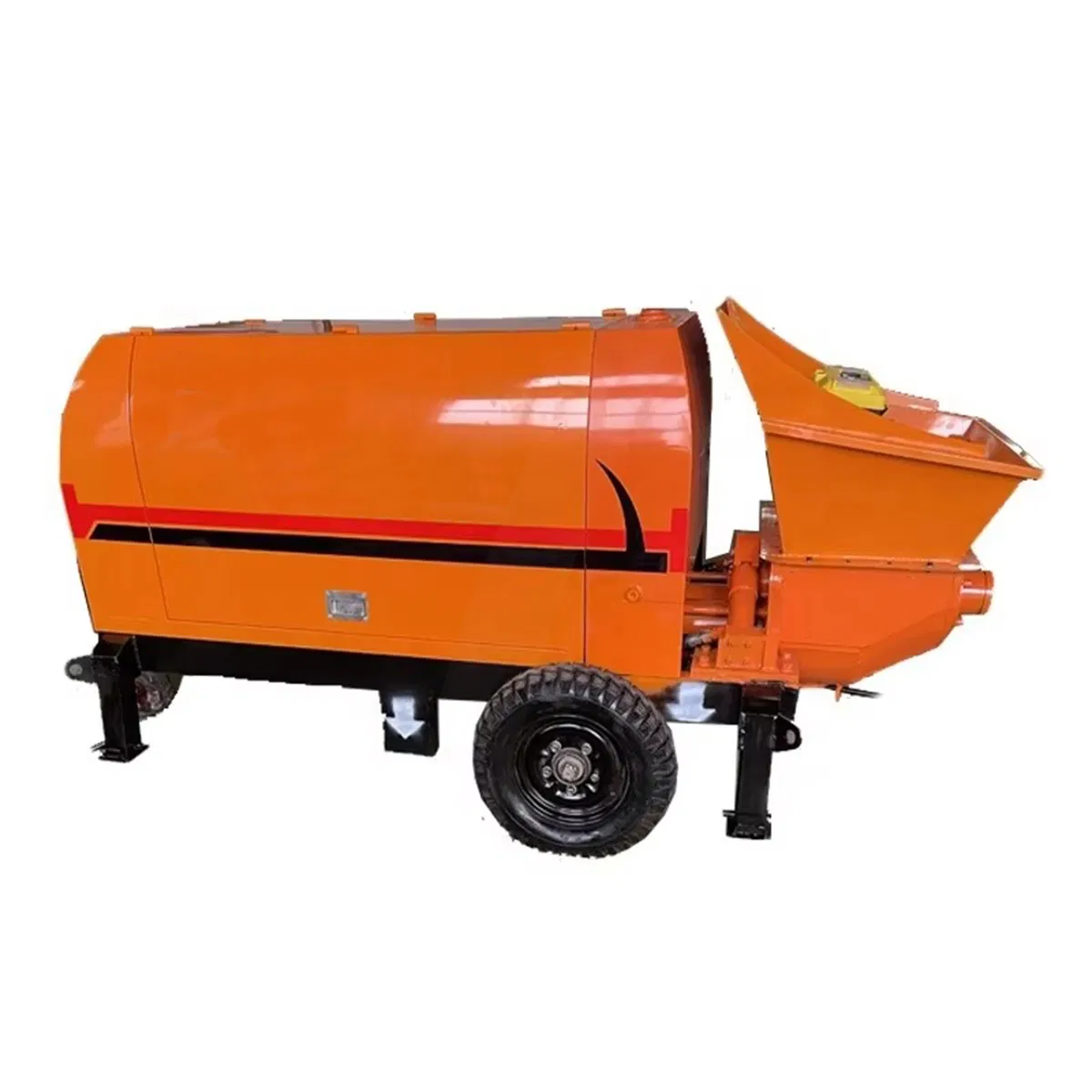 Concrete Pump Electric Trailer Mounted Conveying Building High Grade