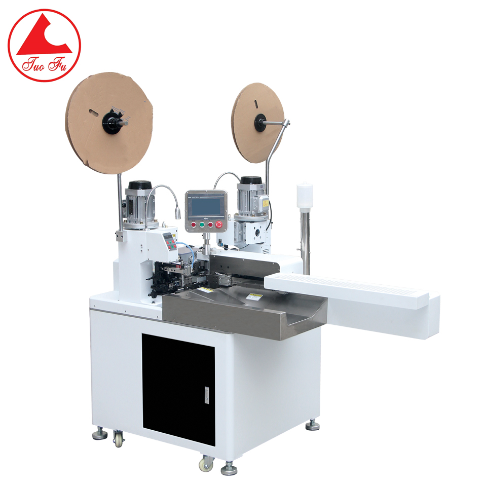Automatic 5/8 Wire High Efficiency Cutting Stripping Tinning Terminal Crimping Machine