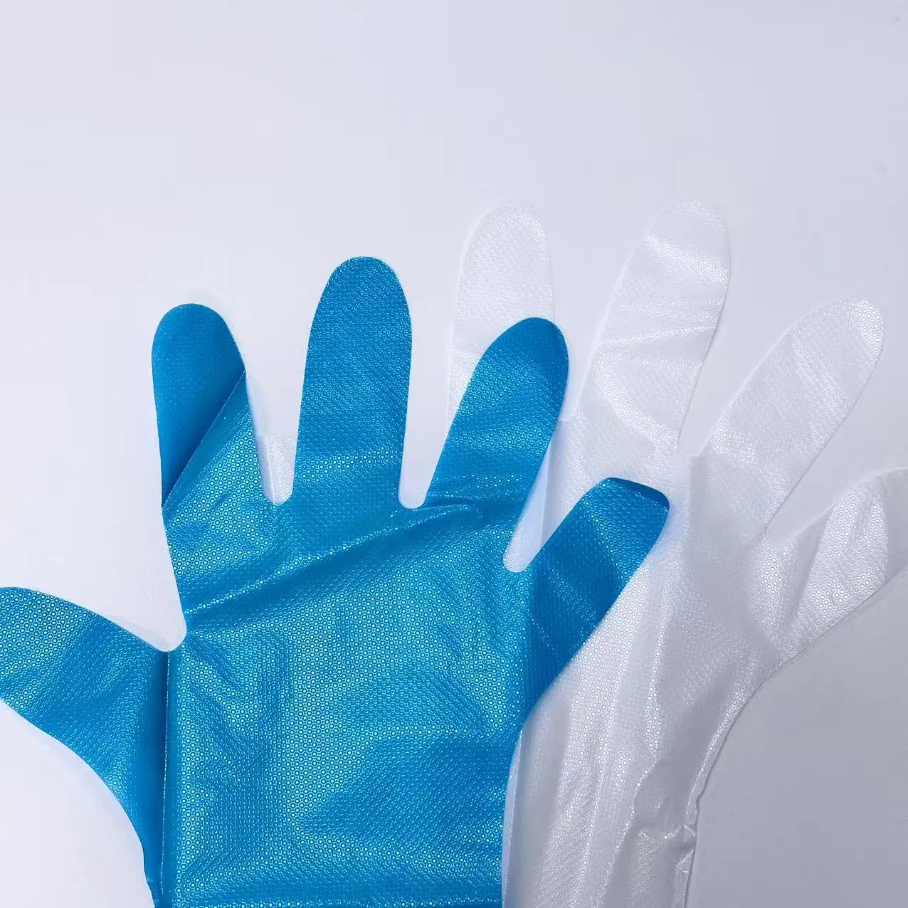 TPE Disposable PE Gloves for Food Preparing