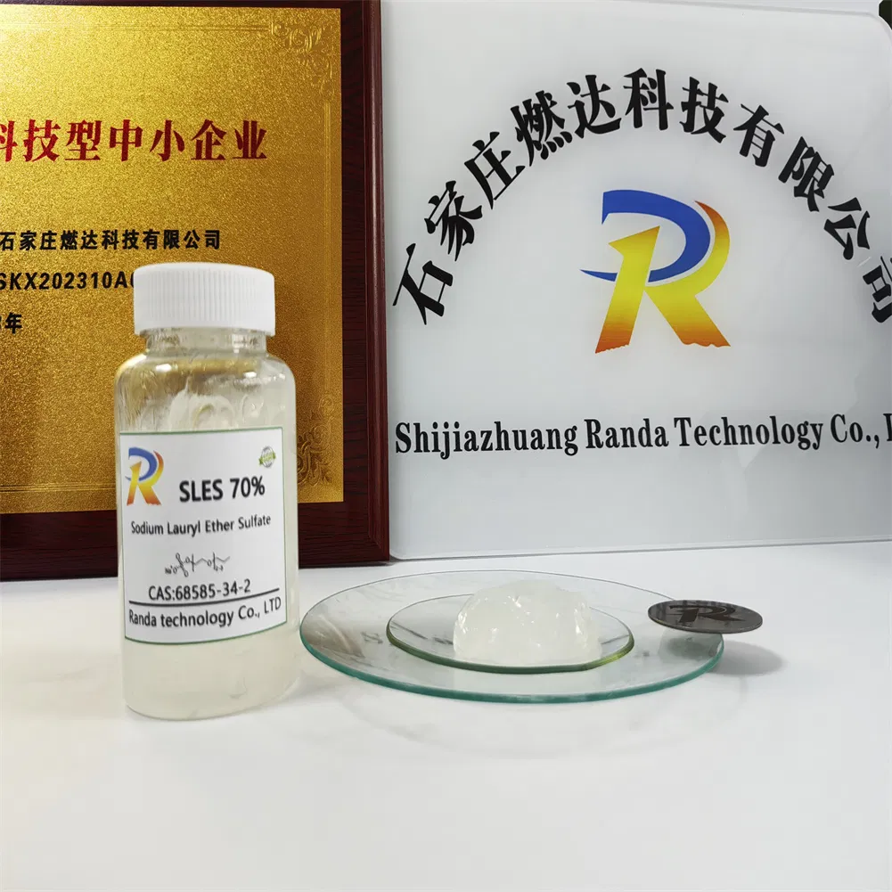High Foaming SLES 70% Sodium Lauryl Ether Sulfate CAS 68585-34-2